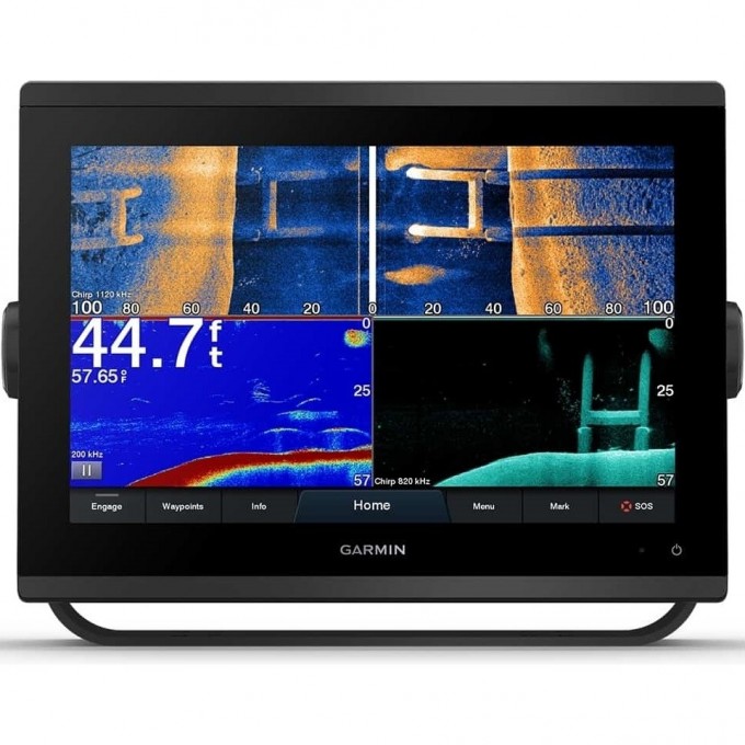 Эхолот GARMIN GPSMAP 1223xsv с базовой картой мира 010-02367-50