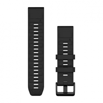 Ремешок для часов Garmin QuickFit 22 силиконовые черные