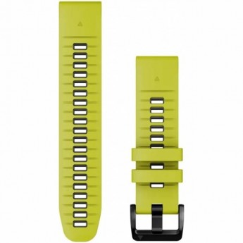 Ремешок GARMIN EPIXPRO (G2) 22MM QUICKFIT LIME/GRPHT SILCN BND