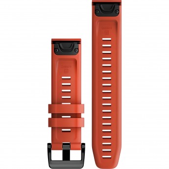 Ремешок GARMIN сменный 22mm QUICKFIT FLAME RED SILICONE
