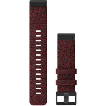 Ремешок сменный для GARMIN FENIX 6 22MM HEATHERED RED NYLON Ремешок сменный для GARMIN FENIX 6 22MM HEATHERED RED NYLON