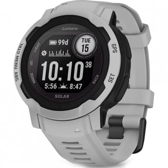Смарт-часы GARMIN INSTINCT 2 SOLAR дымчастые серые